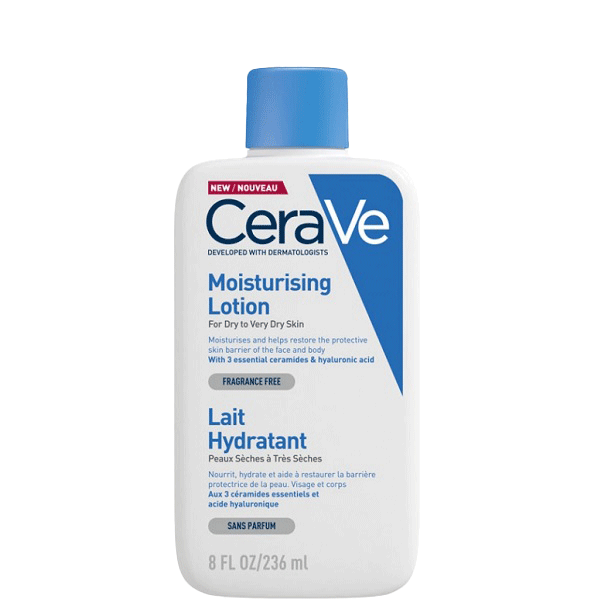 6. کرم روشن‌کننده دست و صورت CeraVe SA