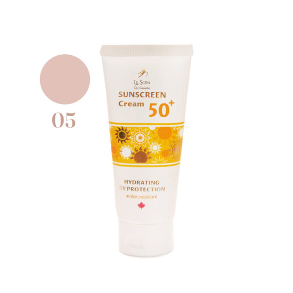 ضد آفتاب رنگی لوسوئن با پوشش‌دهی بسیار بالا. محصول کانادا Lesoin Sun Screen SPF50