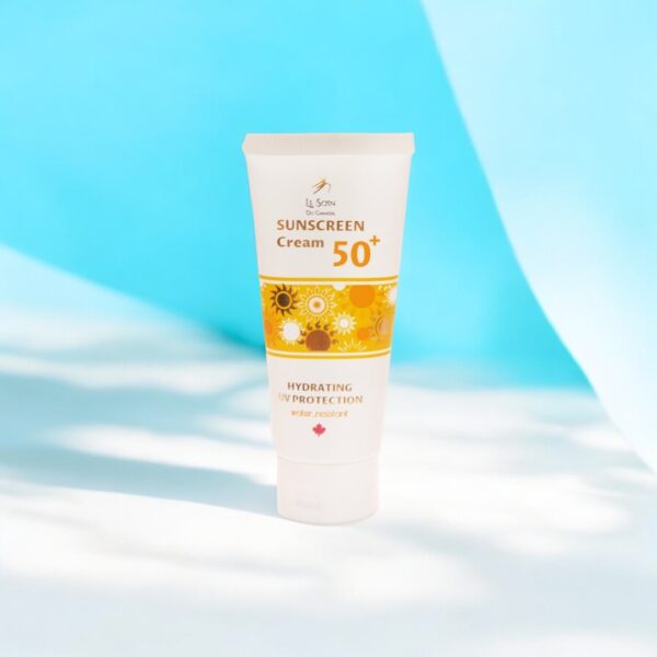 ضد آفتاب رنگی لوسوئن با پوشش‌دهی بسیار بالا. محصول کانادا Lesoin Sun Screen SPF50