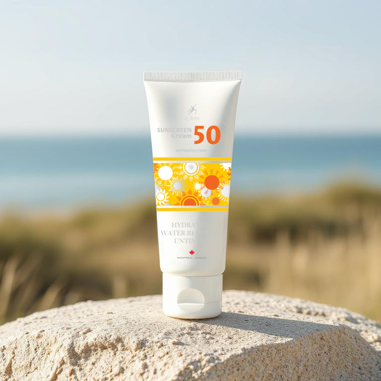 ضد آفتاب لوسوئن با پوشش‌دهی بسیار بالا. محصول کانادا Lesoin Sun Screen SPF50